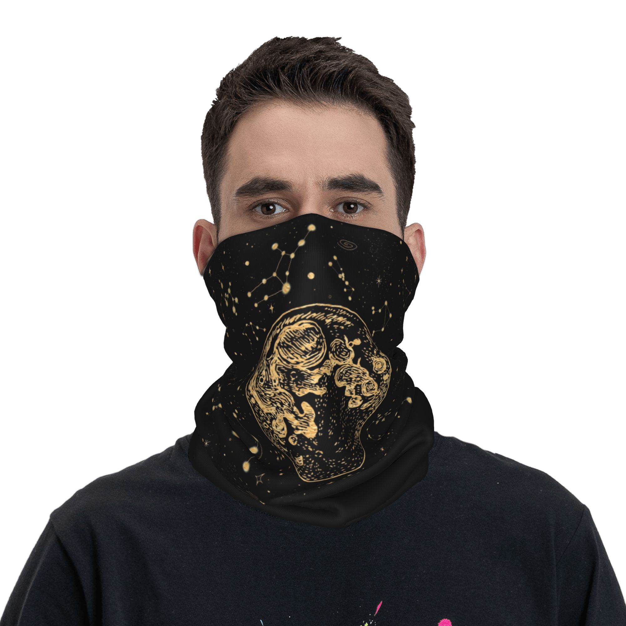 Custom Into The Galaxy Bandana - Neck Gaiter Face Cover review and price