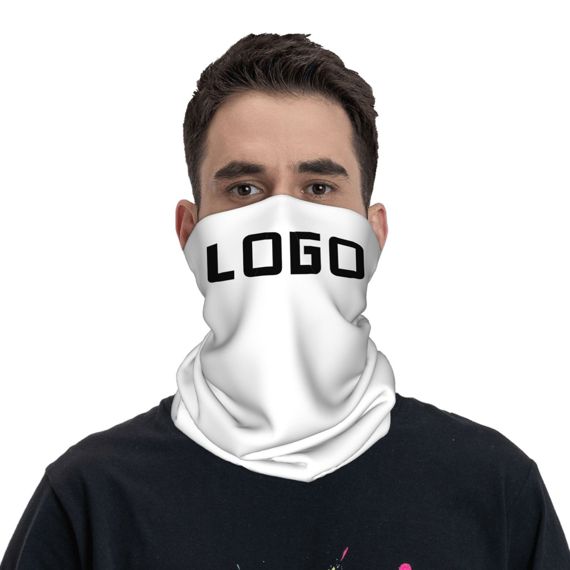 Custom Photo Logo Seamless Nec - Neck Gaiter Face Cover review and price
