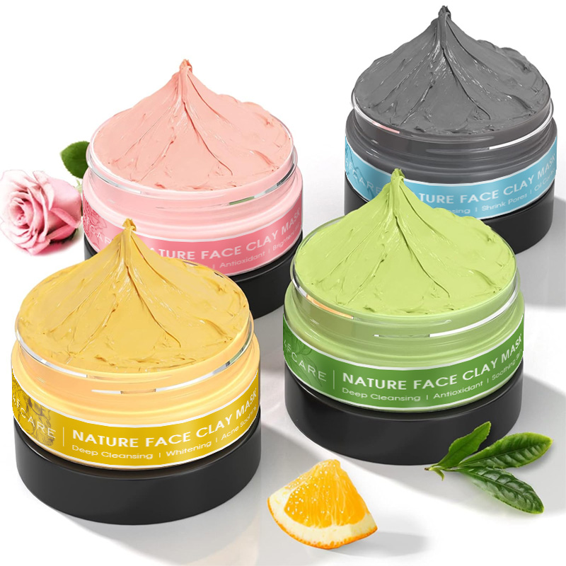 4 Pcs Clay Facial Mask Set Tur - Dust Mask Construction review and price