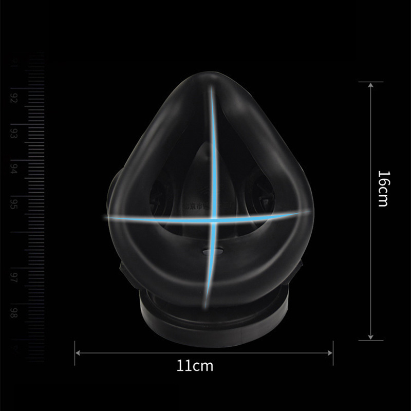 New Half Face Black Gas Mask R - Dust Mask Construction review and price