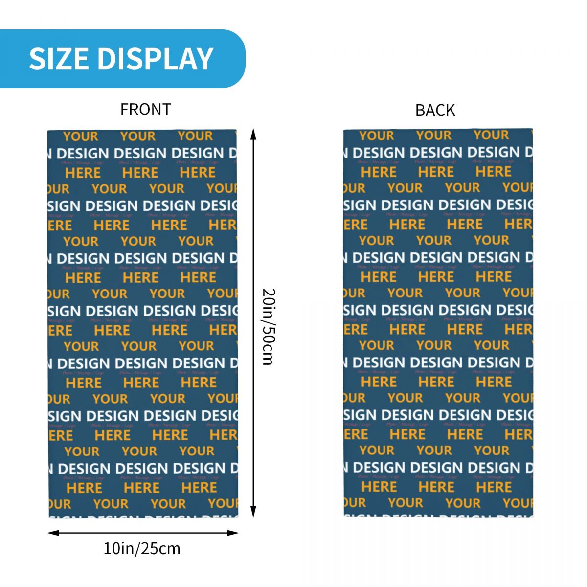 Custom Your Design Here Bandan - Neck Gaiter Face Cover review and price