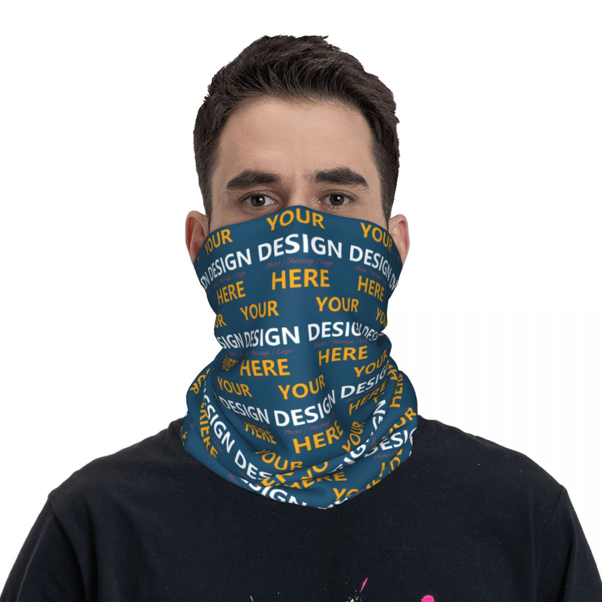 Custom Your Design Here Bandan - Neck Gaiter Face Cover review and price