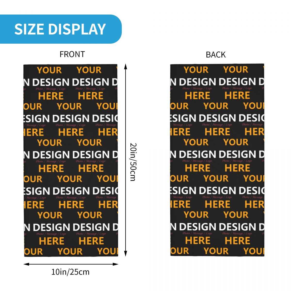 Custom Your Design Here Bandan - Neck Gaiter Face Cover review and price