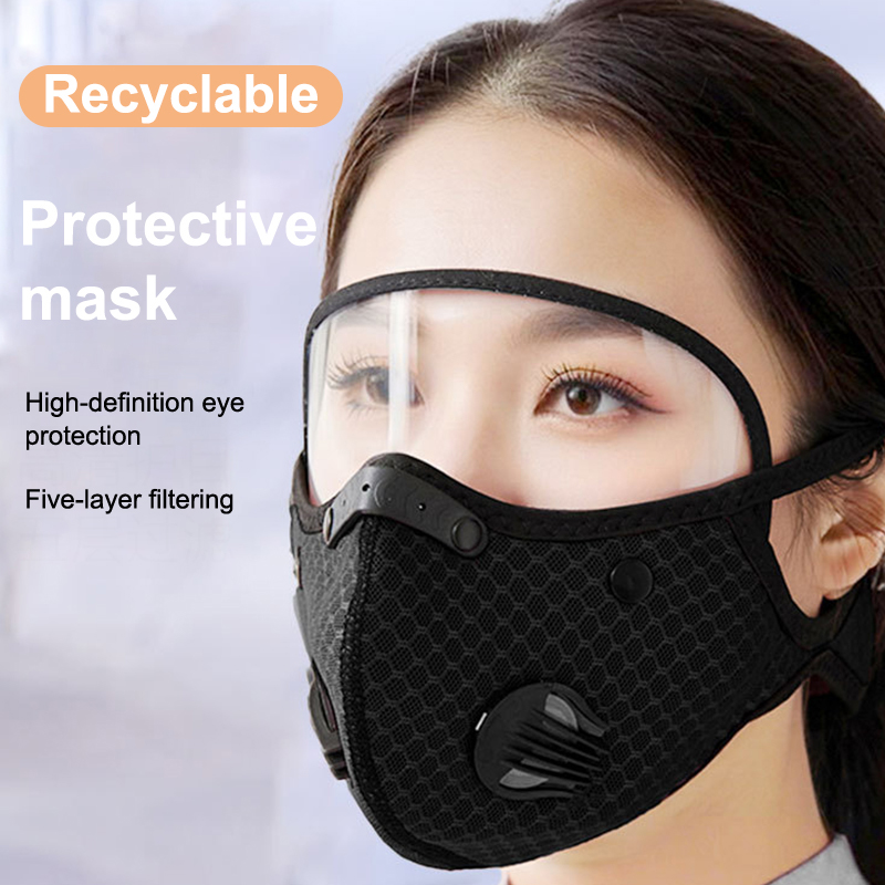 New Cycling Face Mask With Fil - Dust Mask Construction review and price
