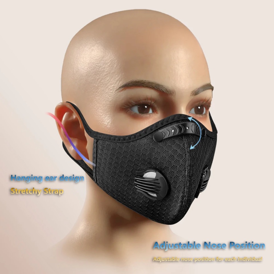 1PCS Cycling Mask With Activat - Dust Mask Construction review and price