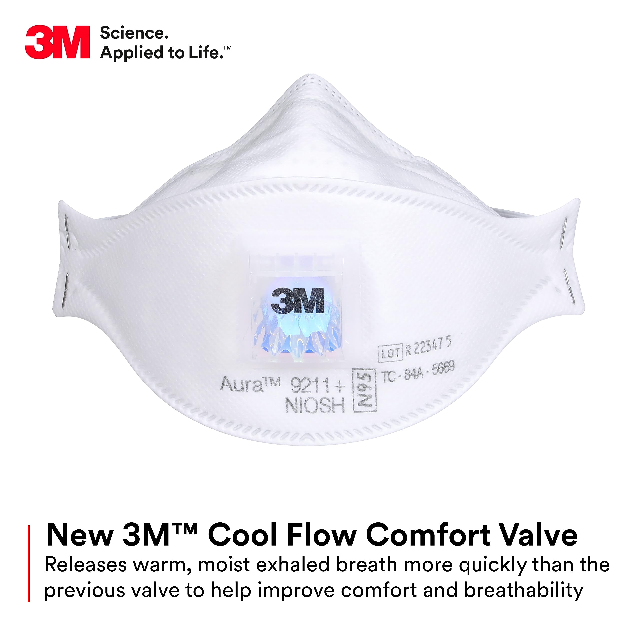 3M Aura 9211+ Particulate Resp - Dust Mask Construction review and price