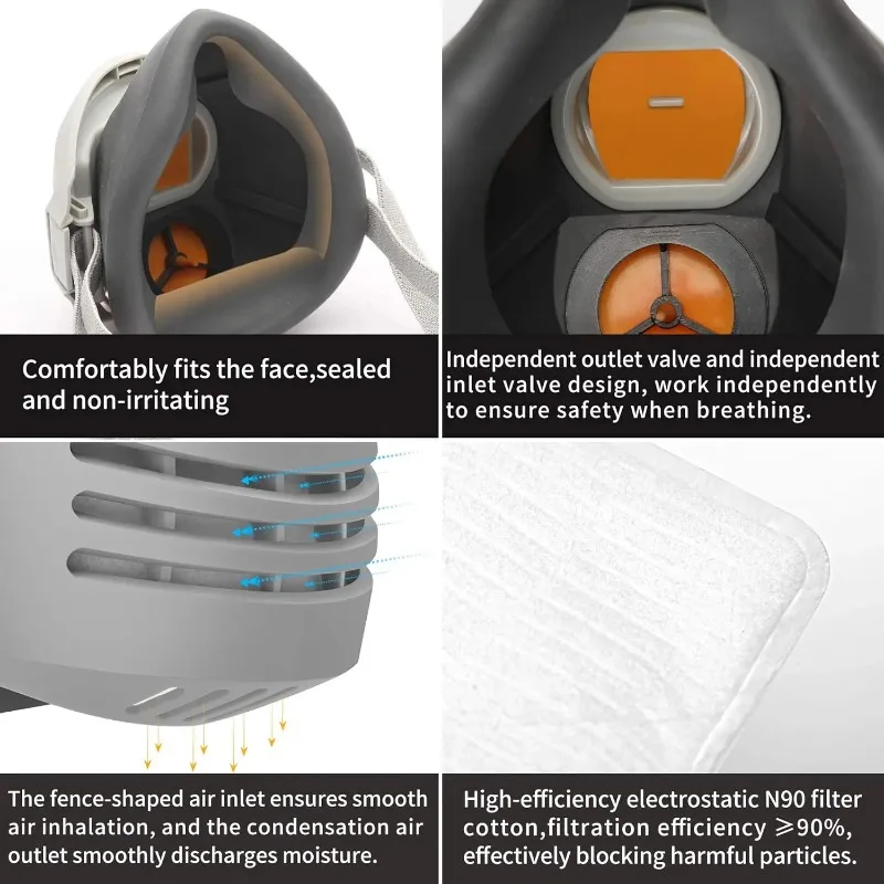 Dust Mask +20pcs Filter Cotton - Dust Mask Construction review and price