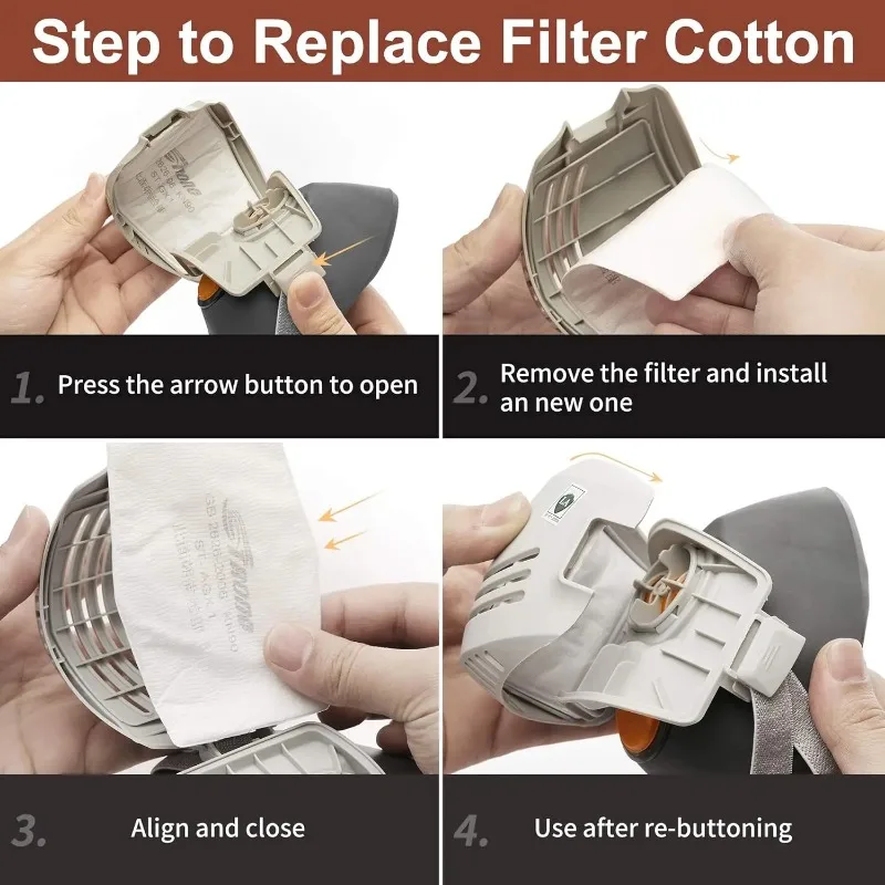 Dust Mask +20pcs Filter Cotton - Dust Mask Construction review and price
